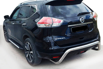 Nissan X-trail T32/Rogue 2014-2021 Heckschutz AK007 (Edelstahl) Foto 1