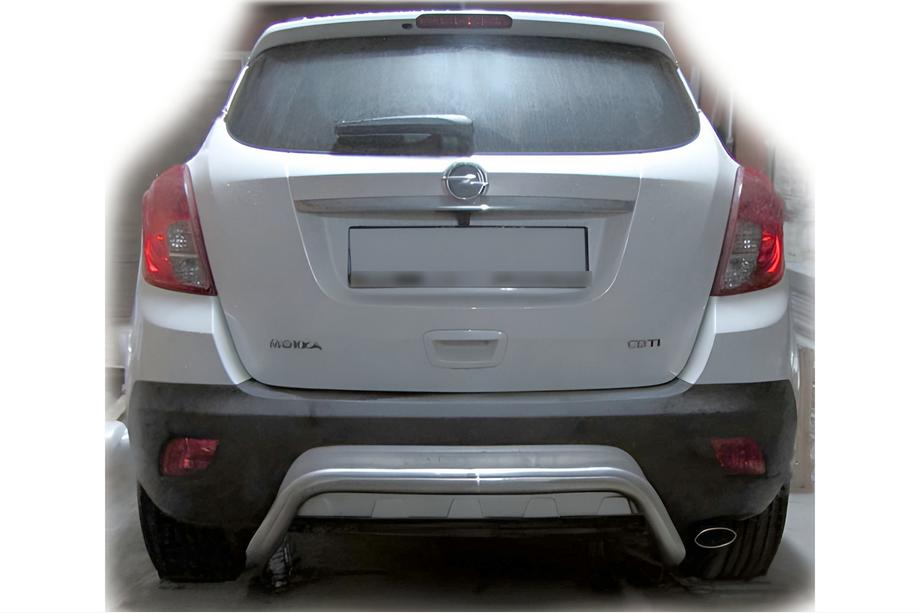 Opel Antara 2006-2017 Heckschutzbügel AK007-2 (Edelstahl) Image