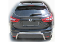 Nissan Qashqai 2014-2021 Heckbügel AK007-2 (Edelstahl) Foto 1
