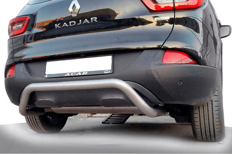 Renault Kadjar 2015-2022 Heckschutz AK007 (Edelstahl) Image
