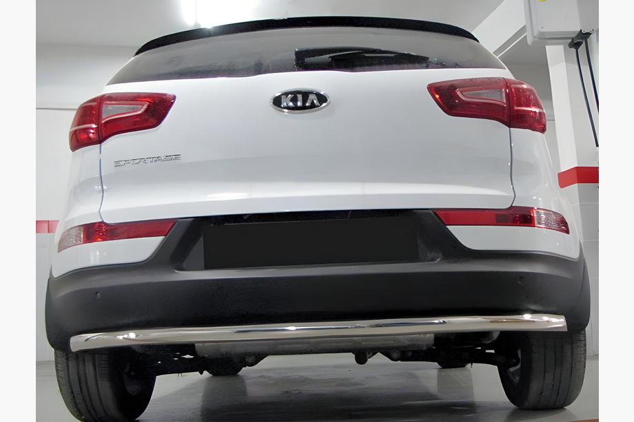 Kia Sportage 2010-2015 Heckbügel AK002 (Edelstahl) Image