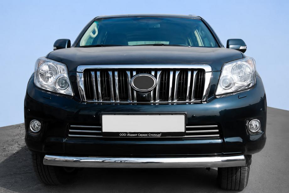Toyota Land Cruiser Prado 120 2002-2009 Frontbügel ST008 (Edelstahl) Image