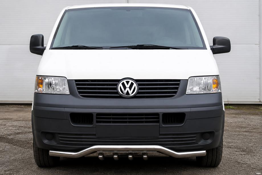 Volkswagen T5 Multivan 2003–2010 Frontschutz Wellen-Grill ST007-1 (Edelstahl) Image
