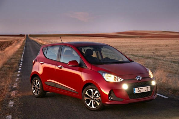 Übersicht fünftürige Fließheck Hyundai i10