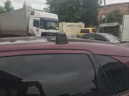 Mercedes B-class W245 2005-2011 Dachträger für Originalbefestigungspunkte (2 Stk, abschließbar) Schwarz Foto 2