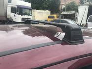 Mercedes B-class W245 2005-2011 Dachträger für Originalbefestigungspunkte (2 Stk, abschließbar) Schwarz Foto 3