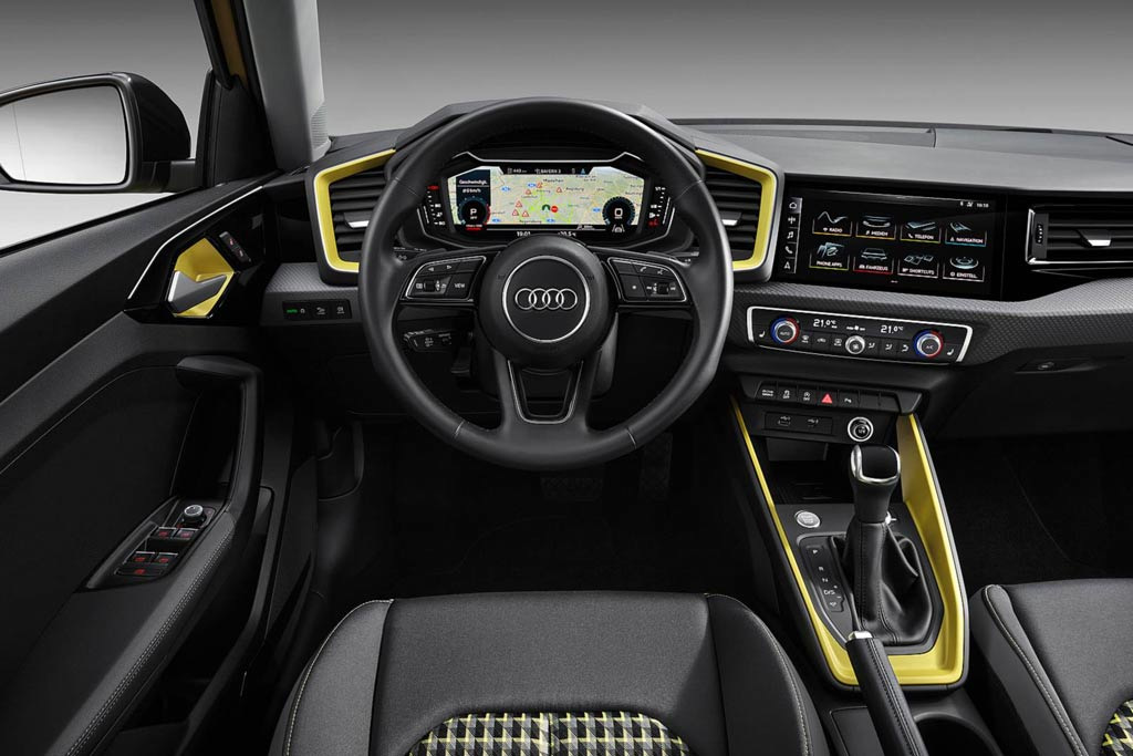 Übersicht der neuen Fließheck Audi A1 Sportback