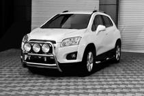 Chevrolet Trax 2012-2023 Frontbügel WT018 (Edelstahl) Foto 2