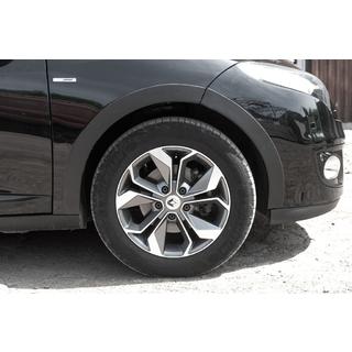 Kotflügelverbreiterungen (8 Stk, schwarz) Renault Megane III 2009-2016 Foto 4