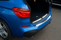 BMW X1 F48 2015-2022 Heckstoßstangenabdeckung OmsaLine (Edelstahl) Foto 5