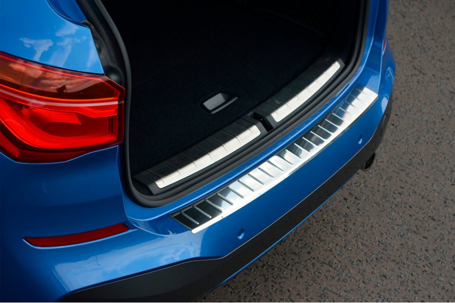 BMW X1 F48 2015-2022 Heckstoßstangenabdeckung OmsaLine (Edelstahl) Image