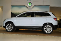 Skoda Karoq 2018- Türleisten Edelstahl Foto 3
