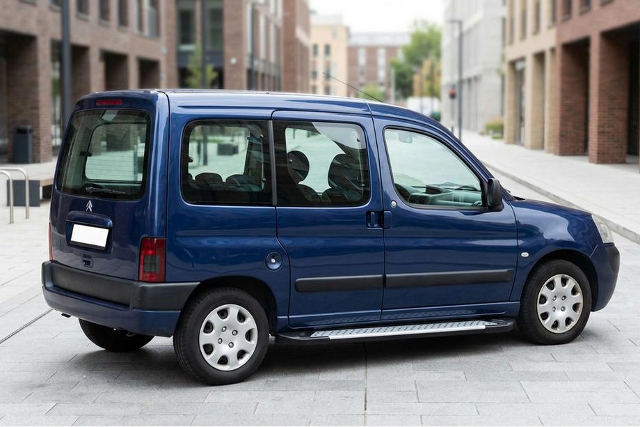 Citroen Berlingo 1996-2008 Trittbretter Allmond Grey (2 Stk., Alu) Image
