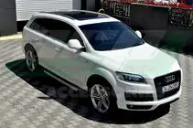 Audi Q7 2005-2015 Trittbretter Allmond Grey (2 Stk., Aluminium) Foto 2