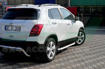 Chevrolet Captiva 2006-2019 Seitenschweller Fullmond (2 Stk., Aluminium) Foto 3