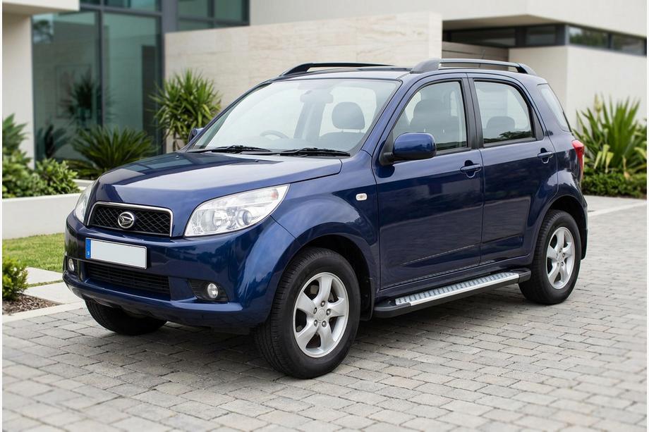 Daihatsu Terios 2006-2017 Seitenschweller Allmond Grey (2 Stk, Aluminium) Image