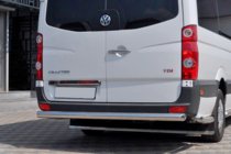 Volkswagen Crafter 2006-2016 Heckbügel AK002 (Edelstahl) Foto 1