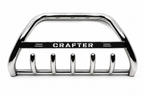 Volkswagen Crafter 2006-2016 Frontbügel WT004 Edelstahl 60mm, ohne Schriftzug Foto 5