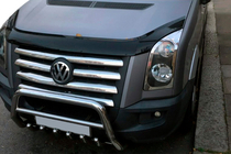 Volkswagen Crafter 2006-2016 Frontbügel WT004 Edelstahl 60mm, ohne Schriftzug Foto 3