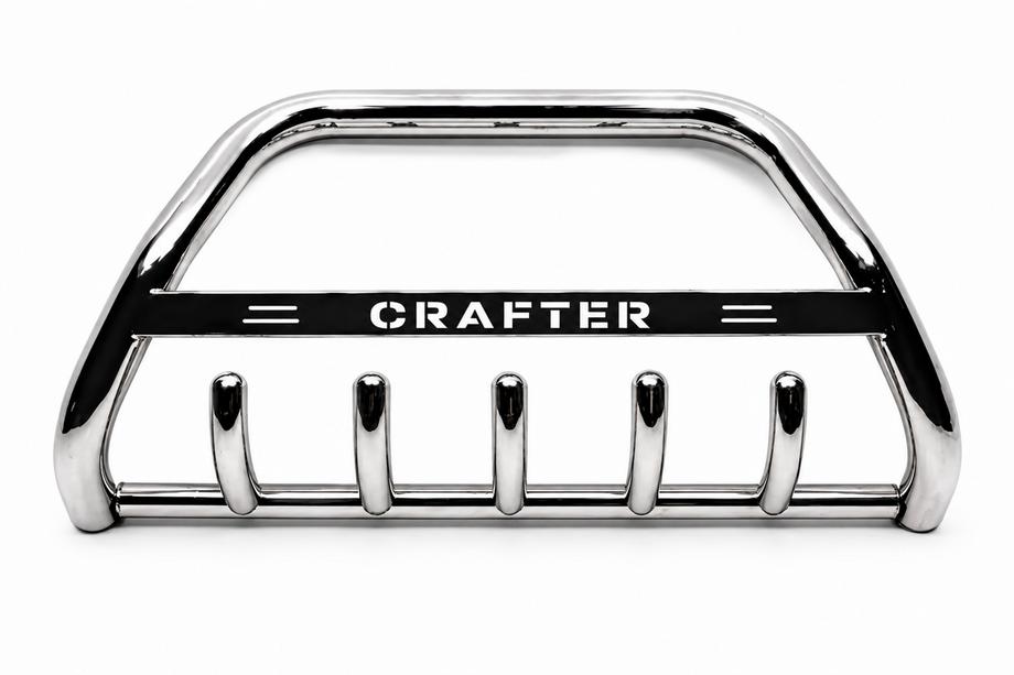 Volkswagen Crafter 2006-2016 Frontbügel WT004 Edelstahl Foto 5