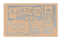 Ford Transit 2000–2014 Armaturenbrett Abdeckungen (2006↗) Aluminium Foto 5