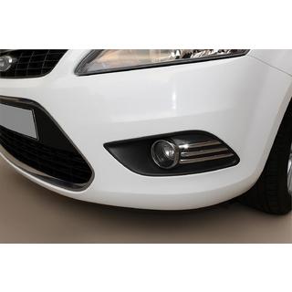 Chrom Abdeckungen für Nebelscheinwerfer (6-tlg., Edelstahl) Ford Focus II 2008-2011 Foto 1