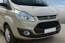Ford Custom 2013-2022 Abdeckungen für Nebelscheinwerfer 2013-2018 (2 Stk., Kunststoff) Foto 1