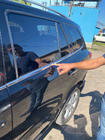 Hyundai Santa Fe 2 2006-2012 Fensterrahmen Zierleisten Edelstahl (6 Stk) Foto 2