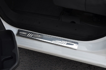 Citroen C-1 2005-2014 Einstiegsleisten Omsa (2 Stk., Edelstahl) Foto 1