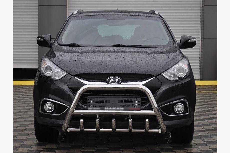 Hyundai IX-35 2010-2015 Frontbügel WT003 (Edelstahl) Image