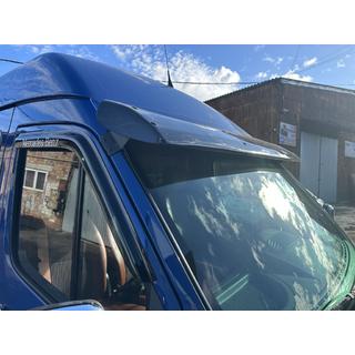 Frontscheibenblende (schwarz glanz, 5mm) Mercedes Sprinter W901/902/903/904/905 1995–2006 Foto 2