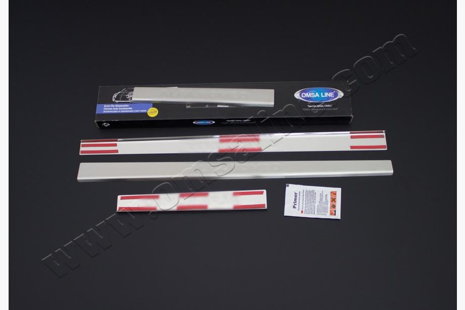 Alfa Romeo 147 2000-2010 Einstiegsleisten OmsLine Edelstahl Foto 4