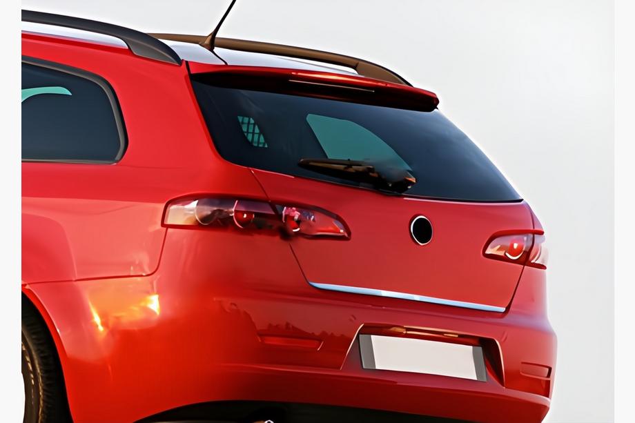 Alfa Romeo 159 2005–2011 Kofferraumleiste Edelstahl Foto 1