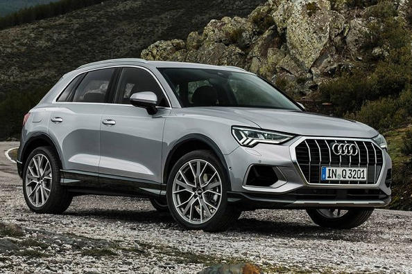 Übersicht der Audi Q3 der zweiten Generation
