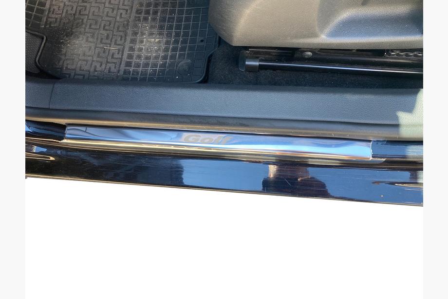 Volkswagen Golf 6 2008-2014 Einstiegsleisten Carmos V1 Edelstahl 2-türig Foto 3