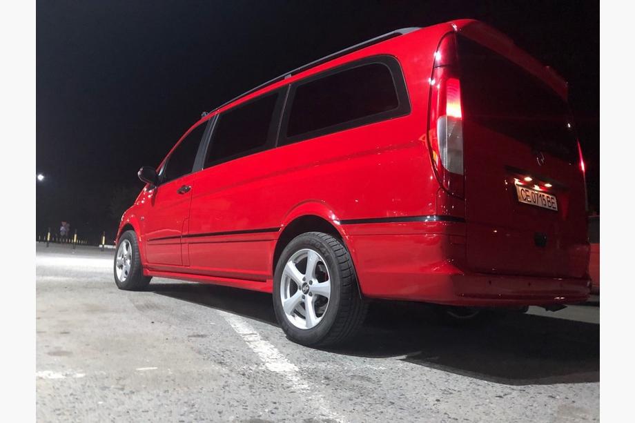 Mercedes Vito W639 2004-2014 Seitenschweller Exclusive (2 Stk, grundiert) Kurz/Mittlerer Radstand Foto 5
