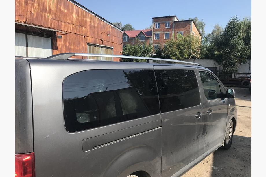 Citroen SpaceTourer 2016- Dachreling Chrom Lange Basis, Kunststofffuß Foto 3