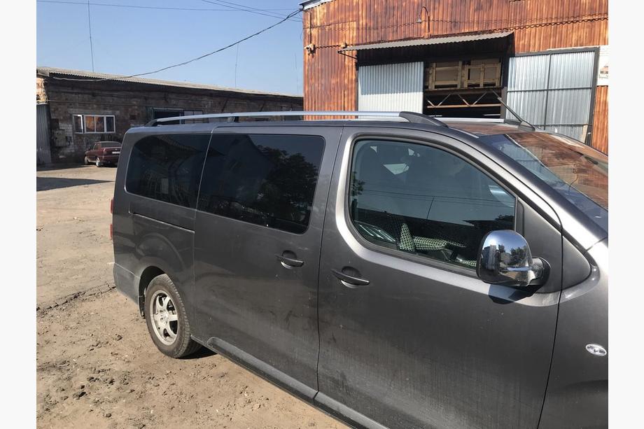 Toyota Proace 2016- Dachreling Chrom Lange Basis, Metallfuß Foto 2