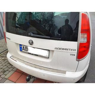 Heckstoßstangenschutz Edelstahl