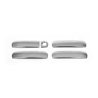 Chrom Türgriffblenden (4 Stk, Edelstahl) Audi A4 B7 2004-2008 Foto 2