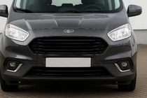 Ford Courier 2014-2023 Abdeckungen für Nebelscheinwerfer (2018↗, 2 Stk, Edelstahl) Foto 1