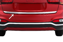 Hyundai I-20 2014-2020 Kofferraumleiste 2018-2020 Edelstahl Foto 1