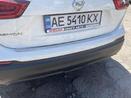 Nissan Qashqai 2014-2021 Heckstoßstangenabdeckung OmsaLine (2017-2021, Edelstahl) Foto 2