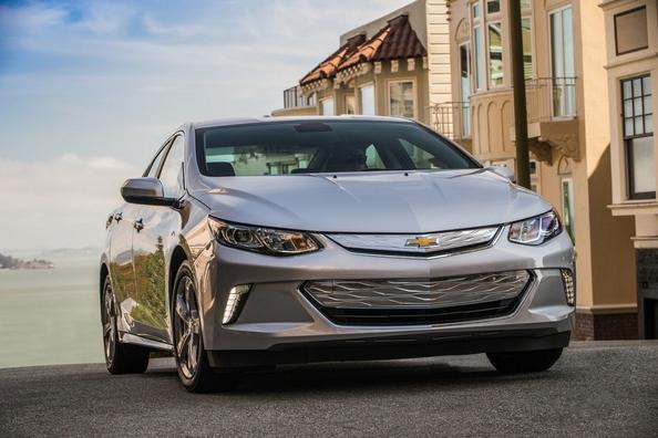 Übersicht der Hybrid-Fließheck Chevrolet Volt der zweiten Generation