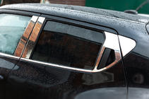 Nissan Juke 2010-2019 Edelstahl Türsäulen Zierleisten (8 Stk) Foto 2