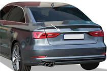 Audi A3 2012-2020 Chromleiste über dem Kennzeichen Sedan (Edelstahl) Foto 1