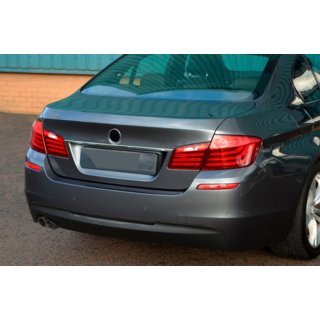 Chromleiste über dem Kennzeichen SD (Edelstahl) BMW 5 Series F10/F11 2010–2016 Foto 2