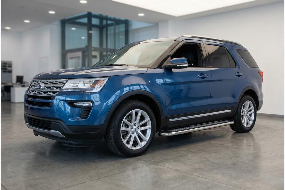 Ford Explorer 2011-2019 Seitenschweller Maydos V2 (2 Stk., Aluminium & Edelstahl) Image