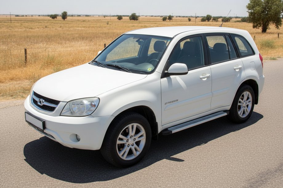 Chery Tiggo 1 2005-2016 Seitenschweller Maya V2 (2 Stk., Aluminium) Image