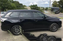 Mitsubishi Outlander 2012-2021 Windabweiser (4 Stk, Niken) Foto 2